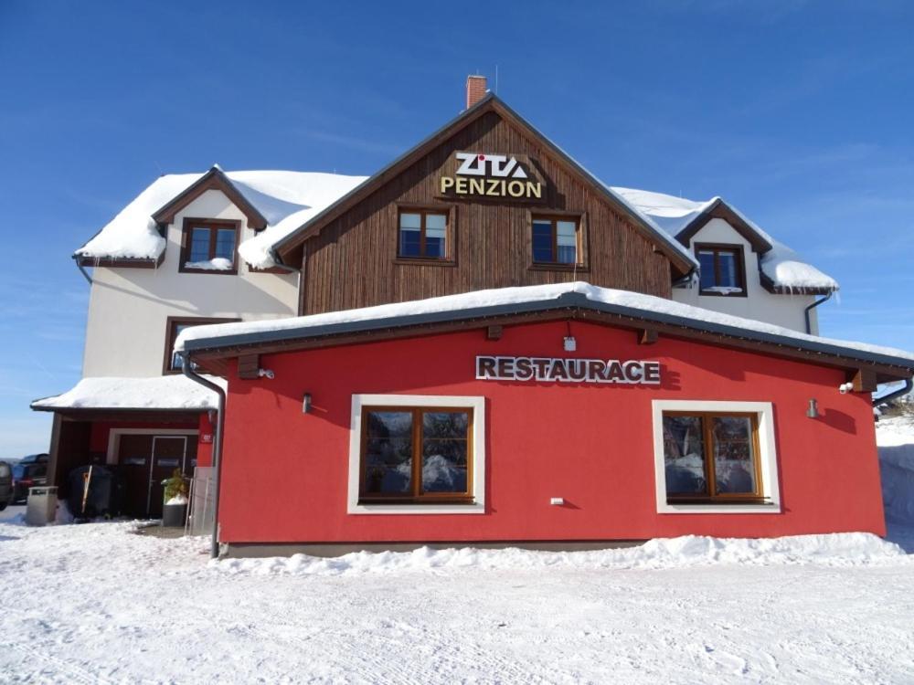 思蒂酒店 Boží Dar 外观 照片
